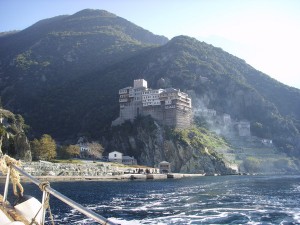 Вид на монастырь Дионисиат