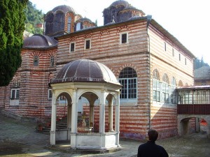 В болгарском монастыре Зограф